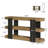 63-Inch Console Table, Farmhouse 3-Tier Entryway Table