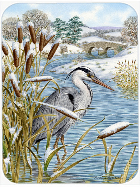 Caroline's Treasures Heron Glass Cutting Board Caroline's Treasures