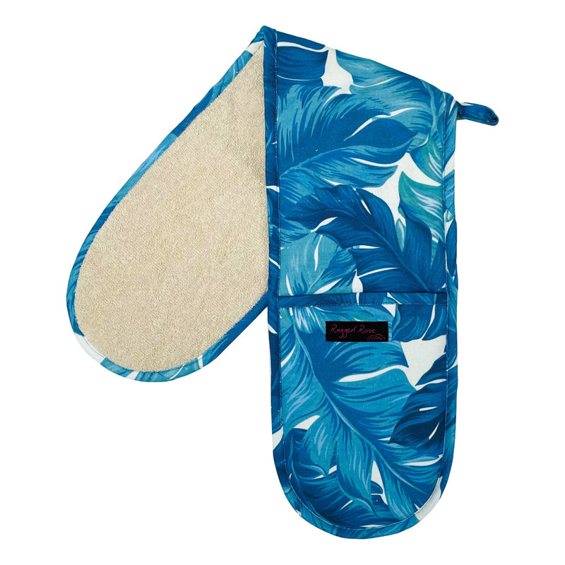 Ragged Rose Bertha Floral Cotton Oven Mitt