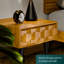 Georgina 1 - Drawer Solid Wood Nightstand-1973821279