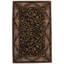 Tapis brun en laine touffeté à la main Crayton-26308084