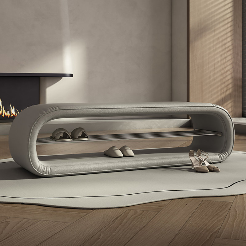 47.2'' Shoe Storage Bench, Gray