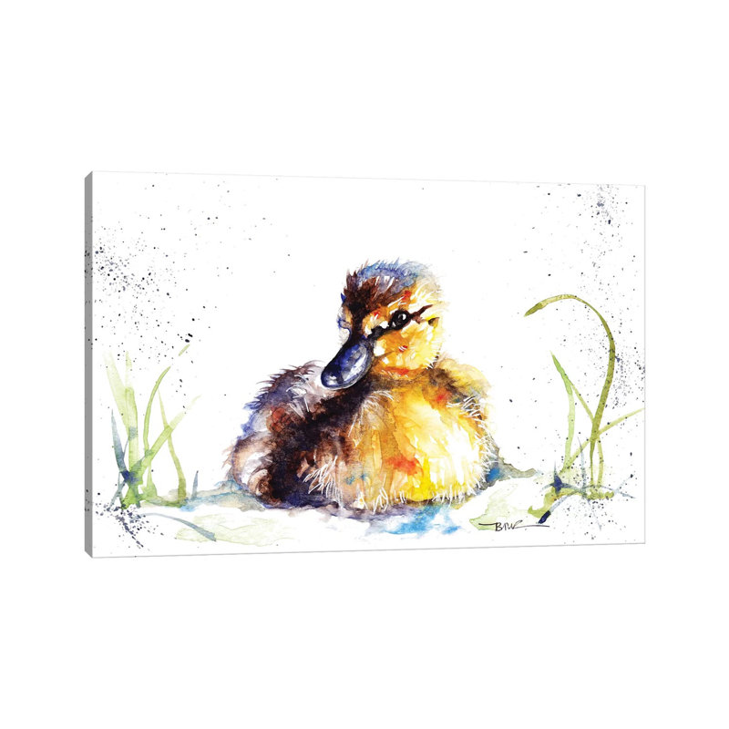 «Little Duckling», reproduction d'art sur toile tendue, H 18 po x l 26 po x P 1,5 po