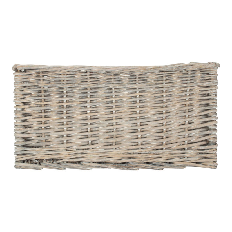 Brambly Cottage Powellsville Wicker Decorative Basket, 17cm H x 32cm W x 20cm D