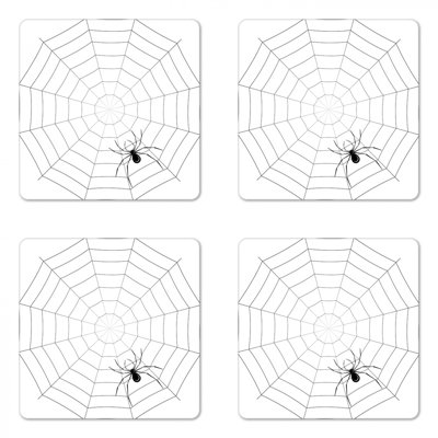 Square 4 Piece Coaster Set