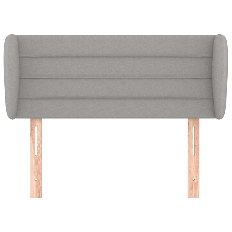 Sifert Headboard, Light Grey, 88cm H x 103cm W x 23cm D