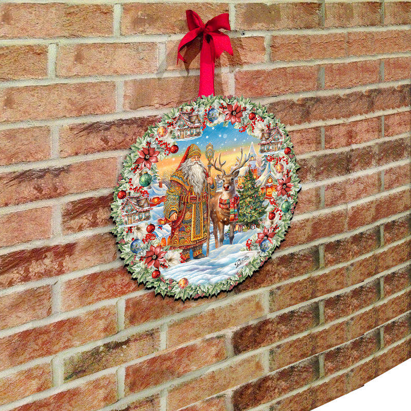Décoration murale Domenica Santa's Magical Cottage