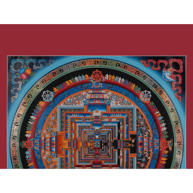 Art mural Kalachakra Mandala