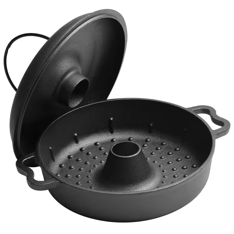 Breeins Cast Iron Stock Pot