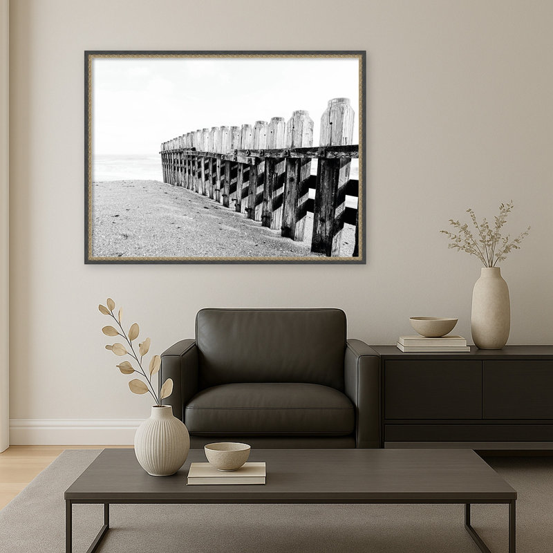 Breakers par Jasper Huish, reproduction d'art sur toile encadrée