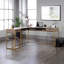Bureau en L, finition