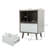 Keeyan 15.7 " W Nightstand