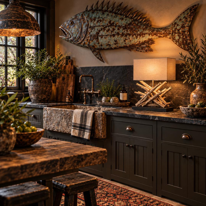 Weathered Tides Accent Lamp
