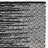 Exley Vintage Leather Hand Woven Leather/Cotton Geometric Rug in Light Gray/Black-1770020829