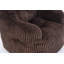 Fauteuil à billes en velours côtelé doux et moelleux rempli d'éponge à mémoire de forme-450946093