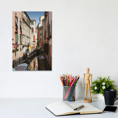 Venice Canal II 1 Piece Wrapped Canvas Wall Art