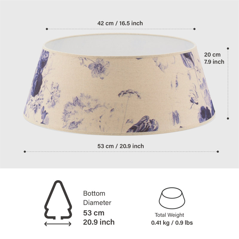 Burlap Tree Collar