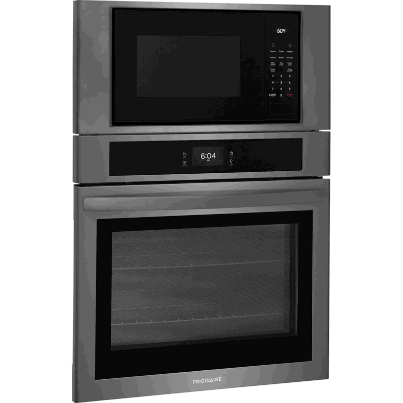 Frigidaire 30" Electric Microwave Combination Oven with Fan Convection, Black Stainless Steel