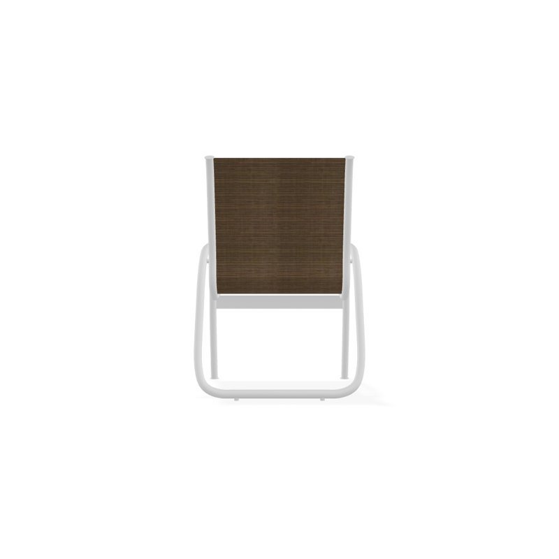 Fauteuil de patio Gardenella, Performance de l'écorce, Blanc texturé