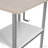 Techni Mobili L-Shape Home Office Two-Tone Desk With Storage-102062719