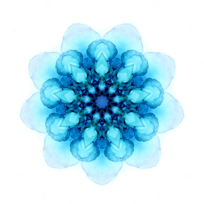 Snowflake - Wrapped Canvas Painting