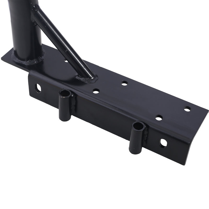 Support à échelle extensible pour camionnette en acier d'une capacité de 800 lb - Noir