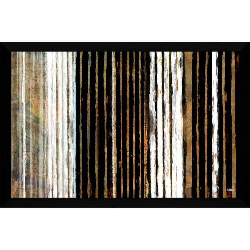 «Vertical Horizon I», impression, H 33,5 po x l 49,5 po x P 1 po, Cadre photo