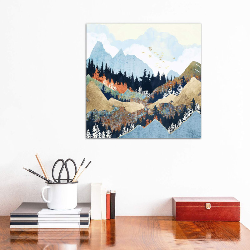 Spring Flight - Wrapped Canvas Print, 45.72 cm H x 45.72 cm W x 3.175 cm D