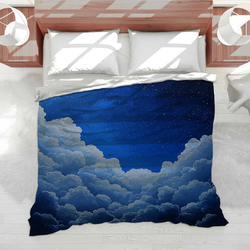 Édredon Clouds Bedding, Édredon simple