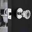 Classic Rosette with Crystal Door Knob-1409674643-1409674668