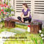 Wood Raised Garden Bed