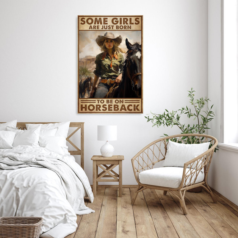 To Be On Horseback, H 14 po x l 11 po x P 1,25 po