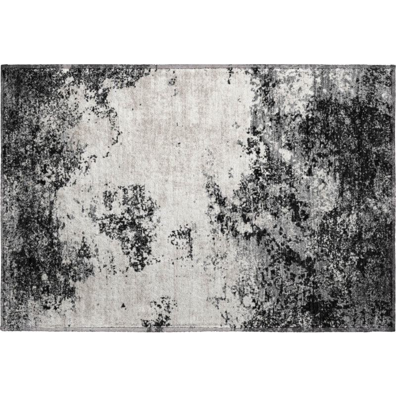Premium Machine Washable Birchview AMF1027 Modern Rug, Rectangle 1'8" x 2'6"