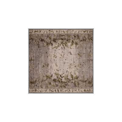 Machine Washable Gray Area Rug