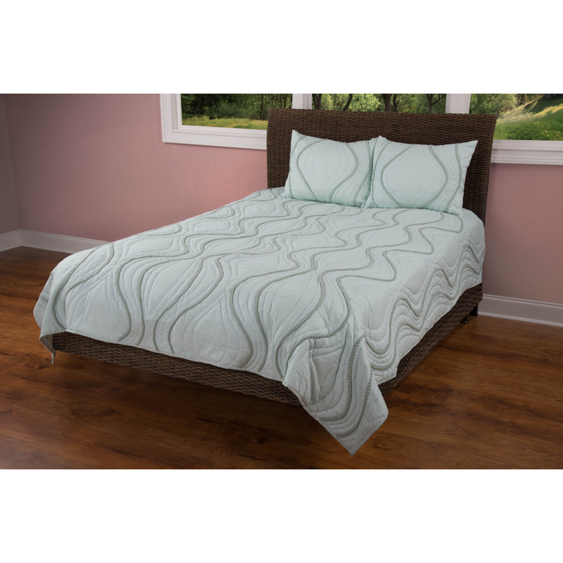 Pompadour Cotton Sham Set, King