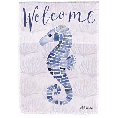 Garden Garden Seahorse Welcome