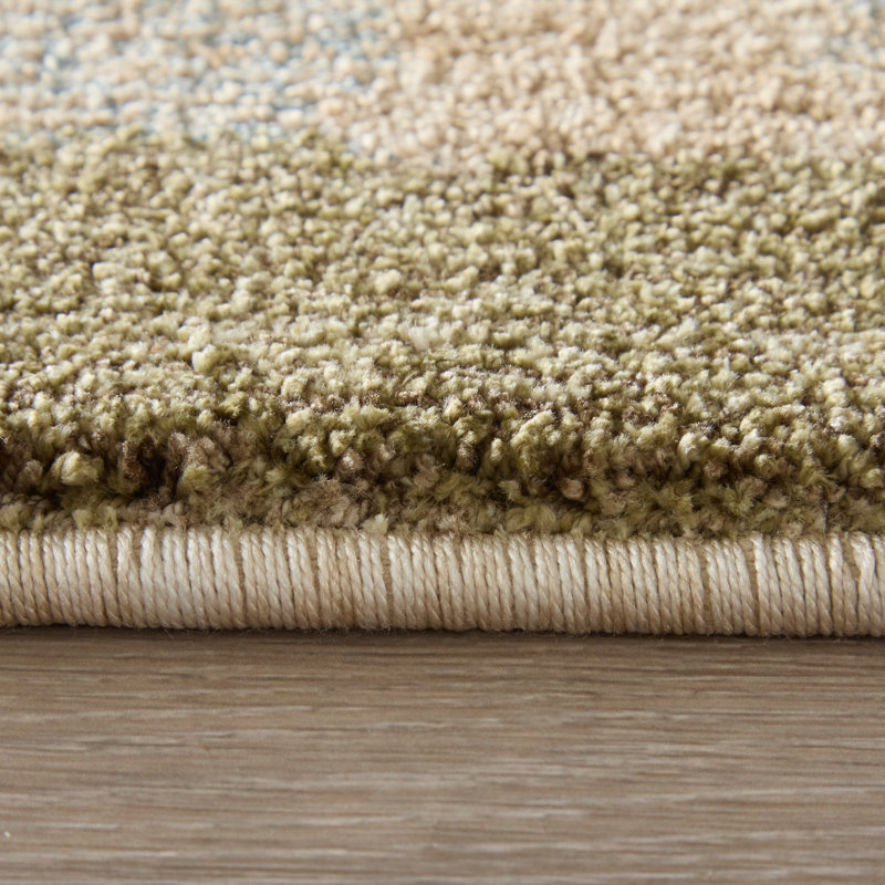 Rockett Modern Abstract Brown Area Rug, Rectangle 10' x 12'8"
