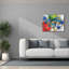 «Crabs and Floats» par Paul Brent, art mural sur toile-101649497