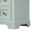 Meuble-lavabo compact et lavabo compact vert