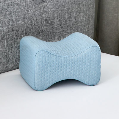Bodipedic Knee Support Memory Foam Accessory Pillow In Slate Gray