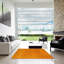 Tapis de zone orange contemporaine-1932062611