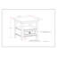 Warm Shaker - Table de bout - Brun anthracite vieilli-121381958
