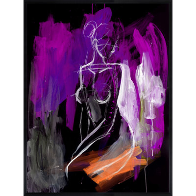 «Midnight figure II» par Ryan Brown - peinture sur toile
