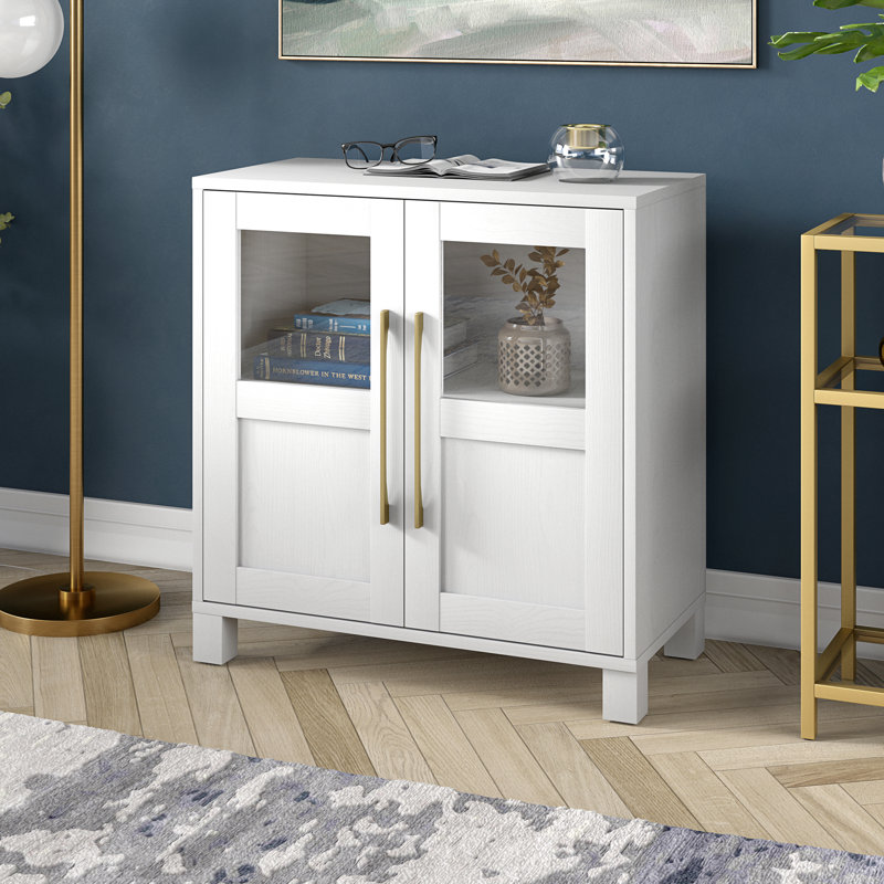 Holbrook 2 - Door Standard Accent Cabinet, White