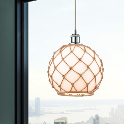 Luminaire suspendu sphère 1 lumière Tobey