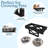 PETMAKER Adjustable Raised Dog Bowl Stand, Black-75376401