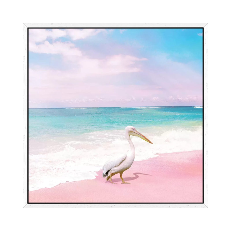 Pelican Bay - Wrapped Canvas Print, White Framed, 66.04 cm H x 66.04 cm W