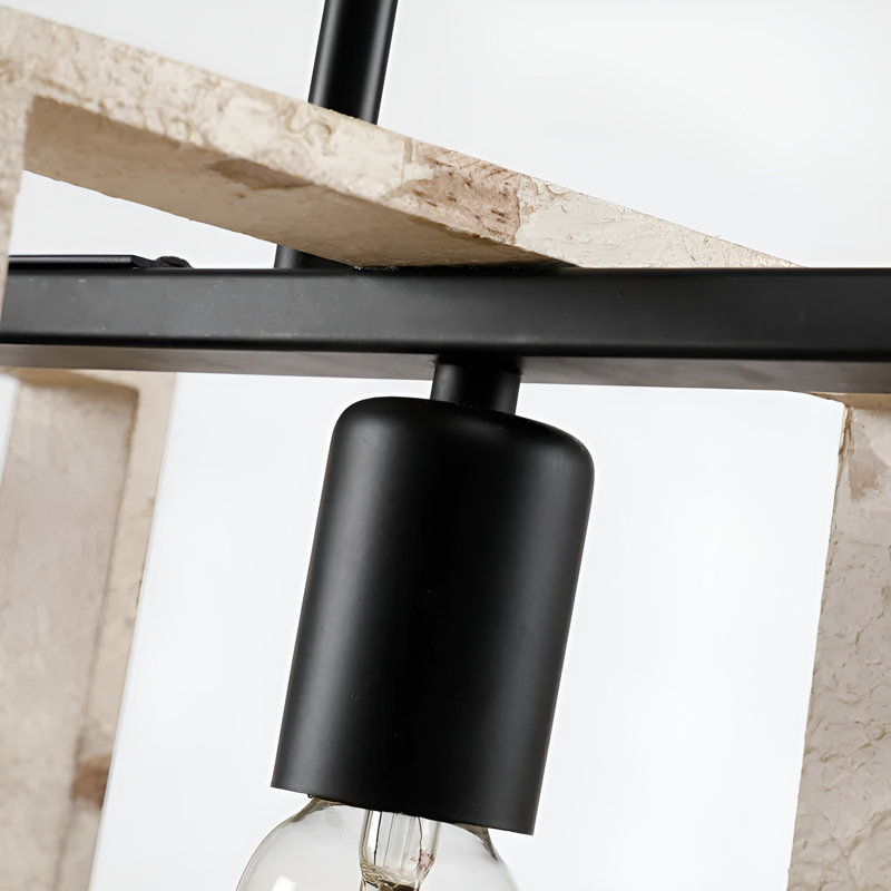 Hemlat 4 - Light Brown Pendant