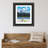 Lynnex Black Picture Frame with Mat