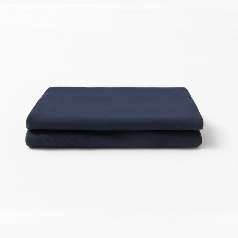 Housse de coussin Barossa, Taie d'oreiller très grande, Bleu marine